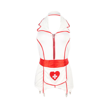 Vestito costume da infermiera sexy S/M di Subblime, immagine 6