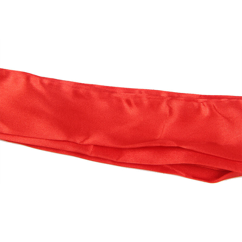 Vestaglia in tessuto trasparente con dettagli in pizzo rosso L/XL di Subblime, immagine 7