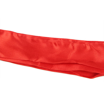 Vestaglia in tessuto trasparente con dettagli in pizzo rosso L/XL di Subblime, immagine 7