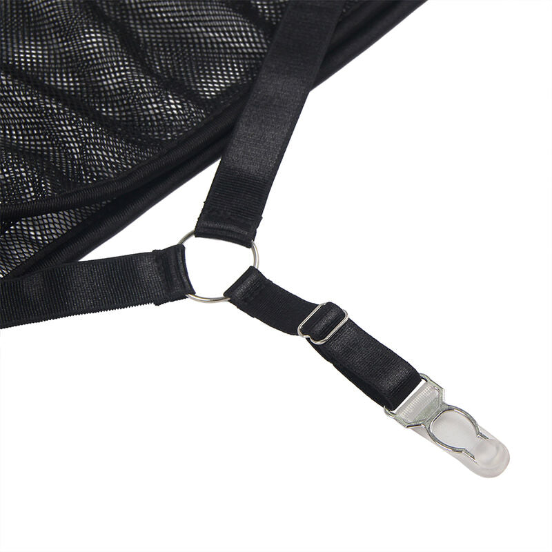 Abito trasparente con scollo Allacqua nero S/M di Subllime, immagine 7