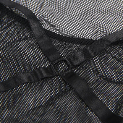 Abito trasparente con scollo Allacqua nero L/XL di Subllime, immagine 6