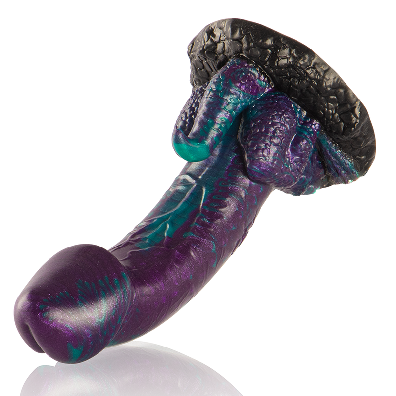 Dildo Basilisco doppio piacere Scale taglia piccola di Epic, immagine 4