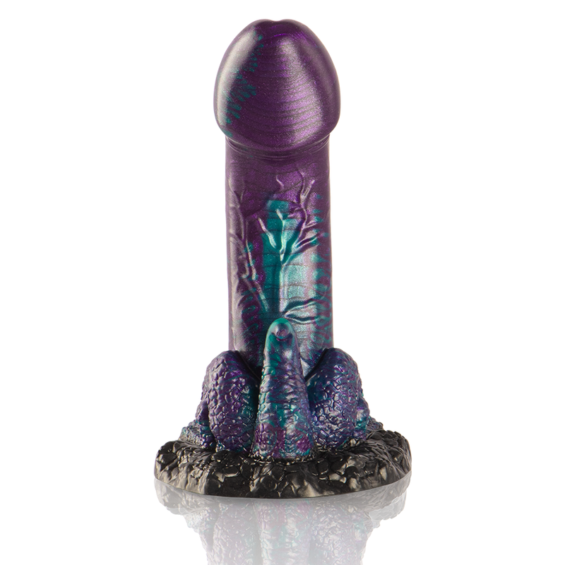 Dildo Basilisco doppio piacere Scale taglia piccola di Epic, immagine 5