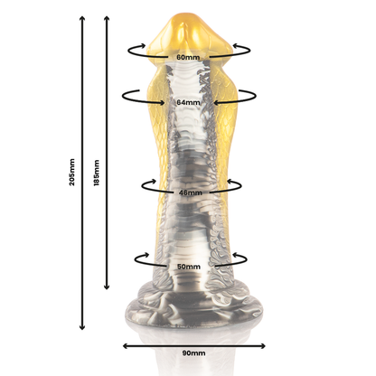 Dildo Drakon giallo cobra di Epic, immagine 3