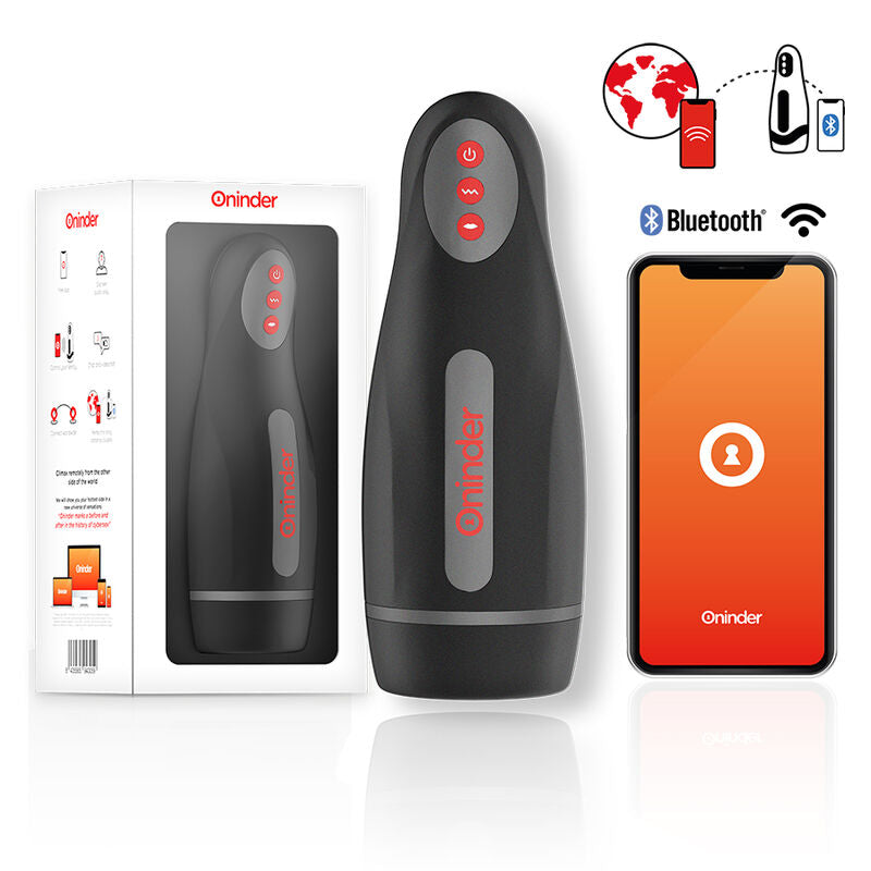 Masturbatore maschile Seoul ricaricabile 10 velocità - APP gratuita di Oninder
