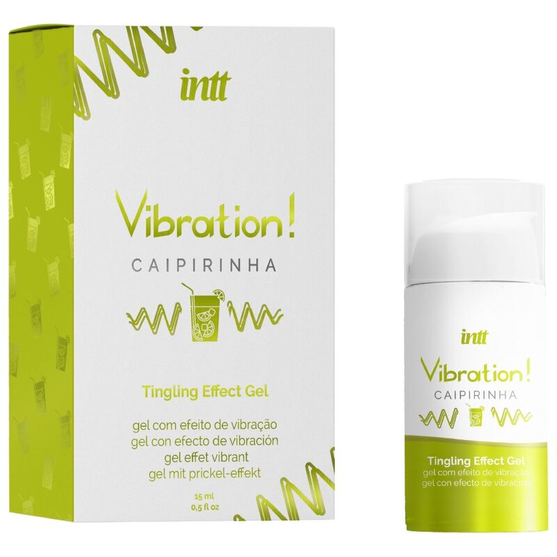 Potente stimolante intimo caipirinha gel vibratore liquido 15 ml di INTT, immagine 2