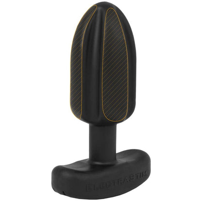 Plug anale Tartarus Quadripolare in silicone nero di Electrastim