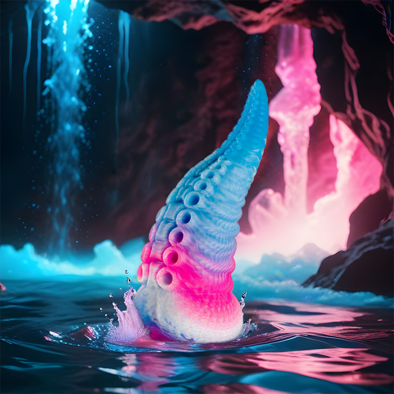 Dildo con Tentacoli blu Phorcys grande di Epic, immagine 2