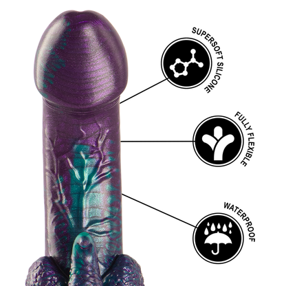 Dildo Basilisco doppio piacere Scale taglia piccola di Epic, immagine 7