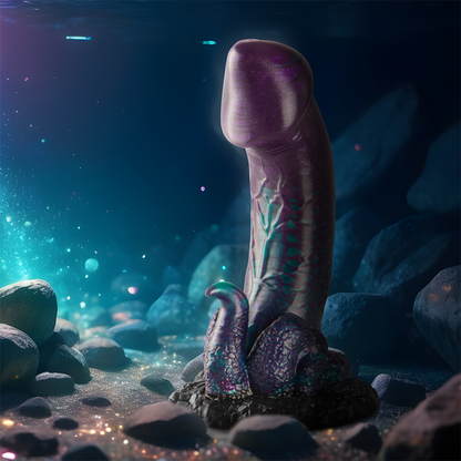 Dildo Basilisco doppio piacere Scale taglia piccola di Epic, immagine 2