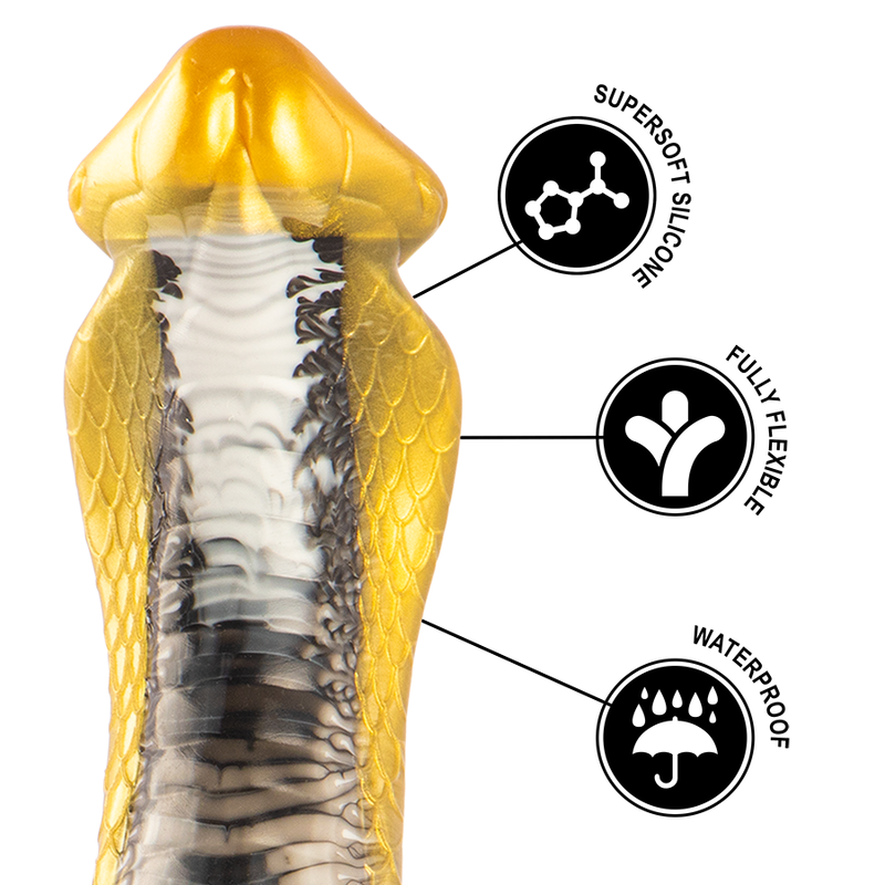 Dildo Drakon giallo cobra di Epic, immagine 8