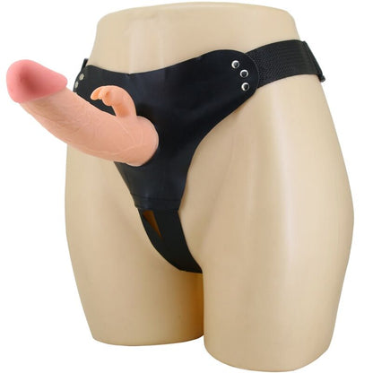 Slip Mavis harness universale con dildo 19 cm naturale di Pretty Love