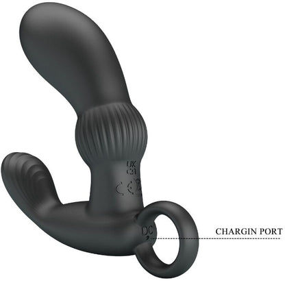 Vibratore anale Cayla massaggiatore nero di Pretty Love, immagine 7