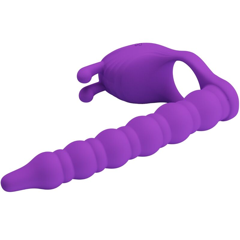 Anelli per pene con spina Blackney vibratore di Pretty Love, immagine 4