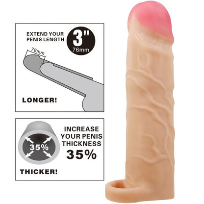 Pompa per pene Gerd natural pene sleeve di Pretty Love, immagine 5