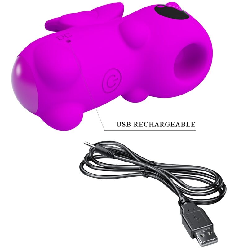 Massaggiatore wand mini giocattoli divertenti dello stimolatore magic Unicorn di Pretty Love, immagine 8
