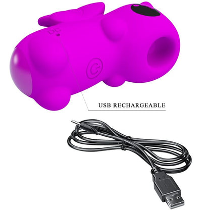 Massaggiatore wand mini giocattoli divertenti dello stimolatore magic Unicorn di Pretty Love, immagine 8