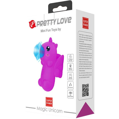 Massaggiatore wand mini giocattoli divertenti dello stimolatore magic Unicorn di Pretty Love, immagine 9