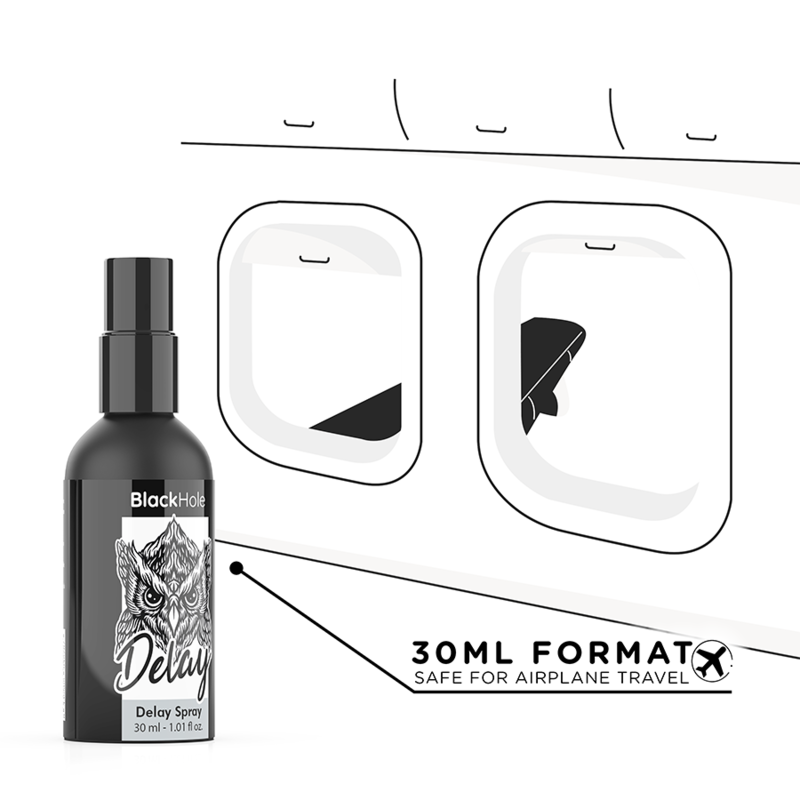 Spray ritardante Study forte 30 ml di Black Hole, immagine 4