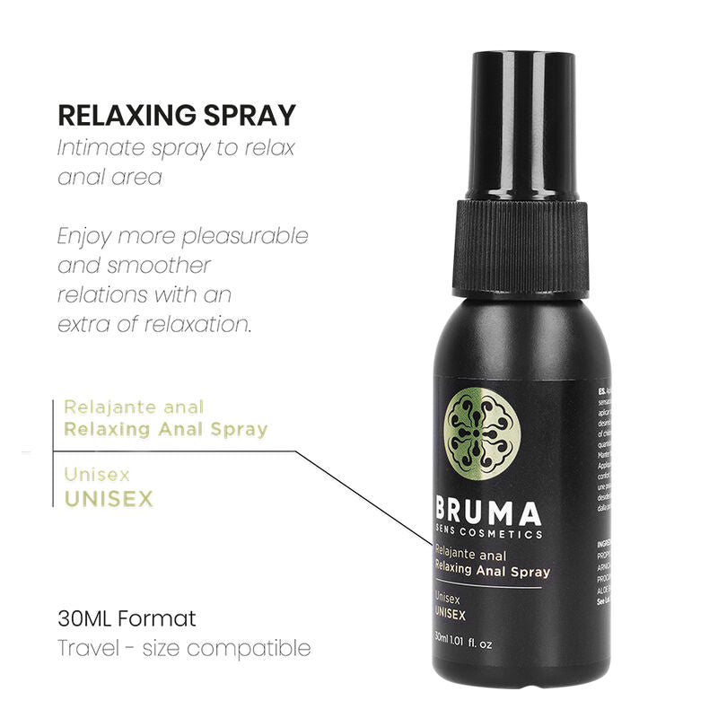 Spray anale rilassante unisex 30 ml di Bruma, immagine 3
