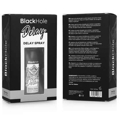 Spray ritardante Study forte 30 ml di Black Hole, immagine 7