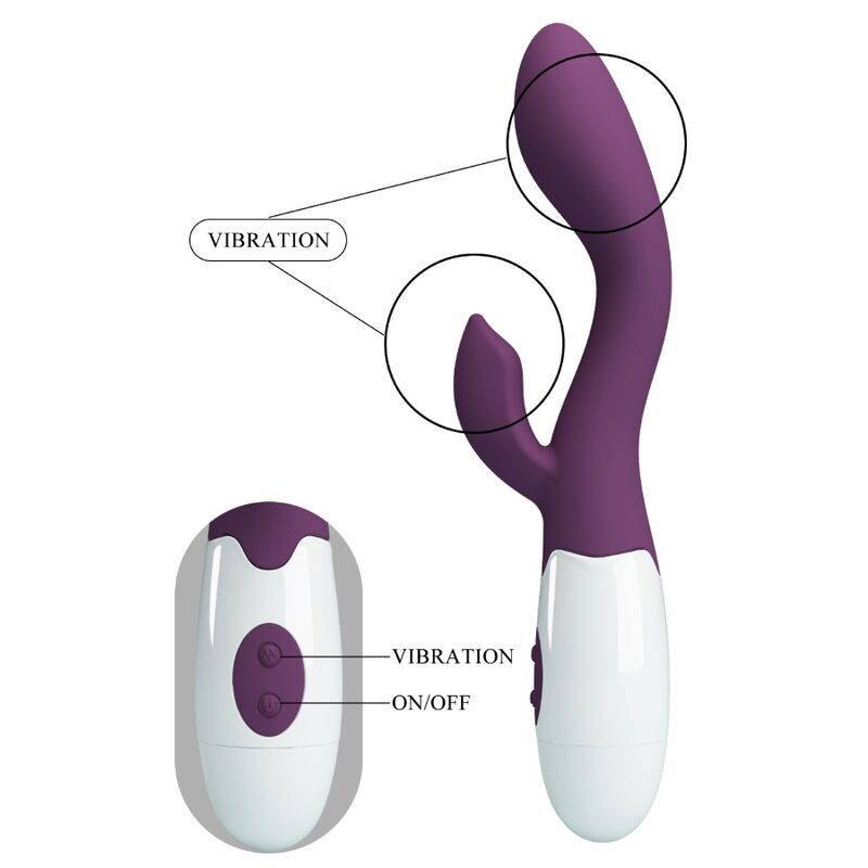 Vibratore Brighty G-spot viola di Pretty Love, immagine 8