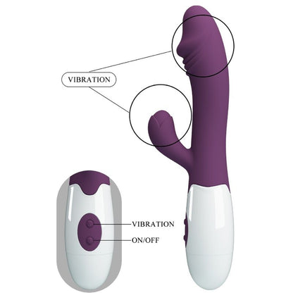 Vibratore Snappy G-spot viola di Pretty Love, immagine 9