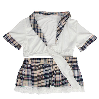 Costume sexy Scolara top e gonna S/M di Subblime, immagine 6