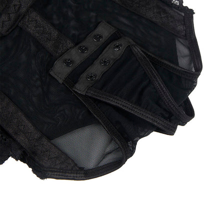 Accessorio sexy orsacchiotto con dettaglio Reggerizzato sul petto nero L/XL di Subblime, immagine 10