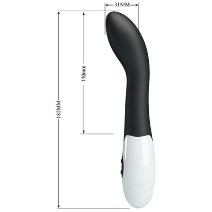 Vibratore Bishop G-spot 30 modalità nero di Pretty Love, immagine 7