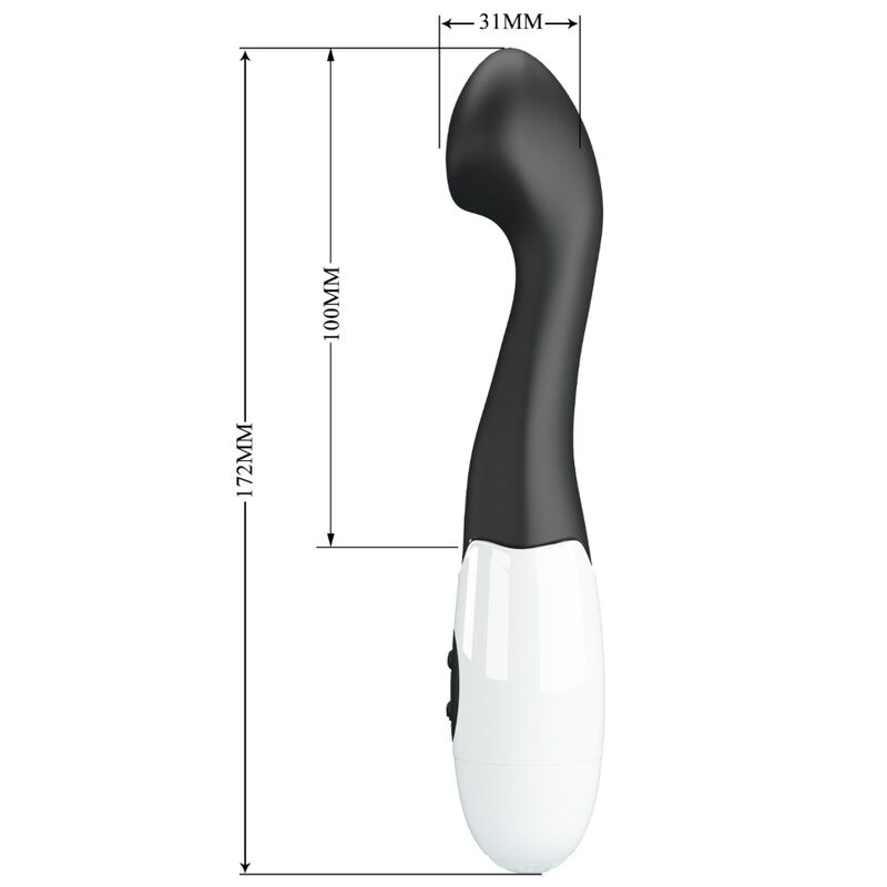 Vibratore Charles G-spot 30 modalità nero di Pretty Love, immagine 7