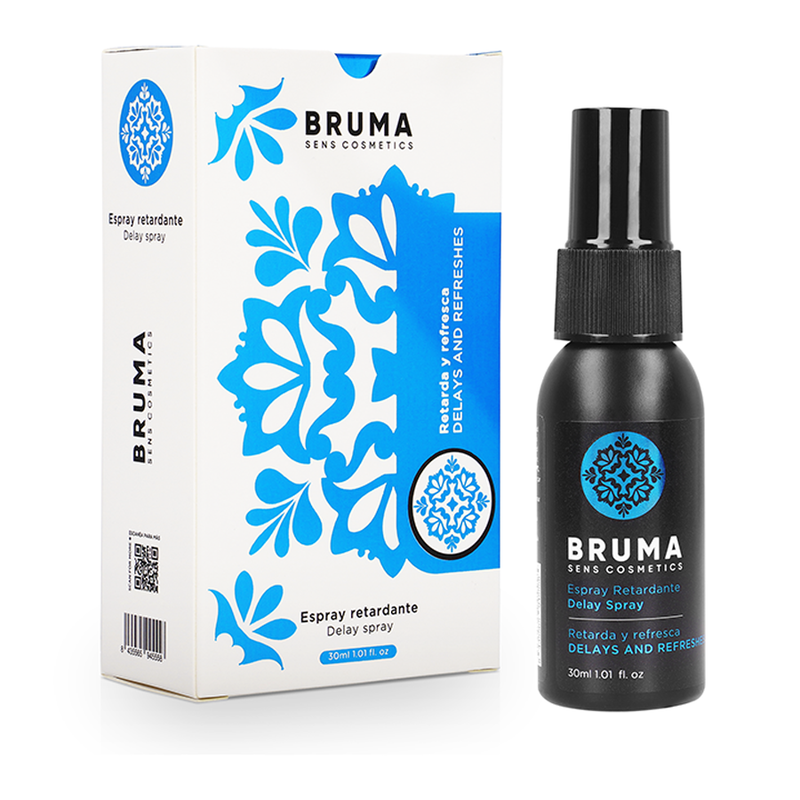 Spray ritardante e rinfrescante 30 ml di Bruma