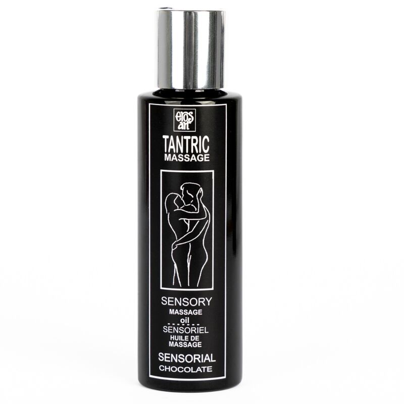 Olio da massaggio tantrico naturale e afrodisiaco al cioccolato 100 ml di Eros-Art, immagine 2