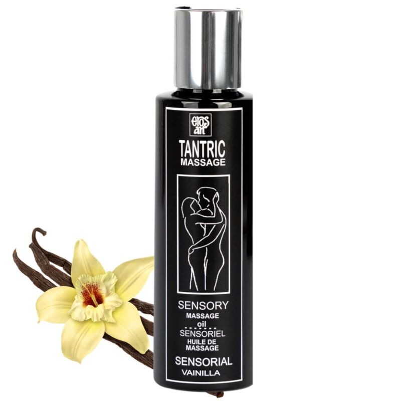 Olio da massaggio tantrico naturale e vaniglia afrodisiaca 100 ml di Eros-Art