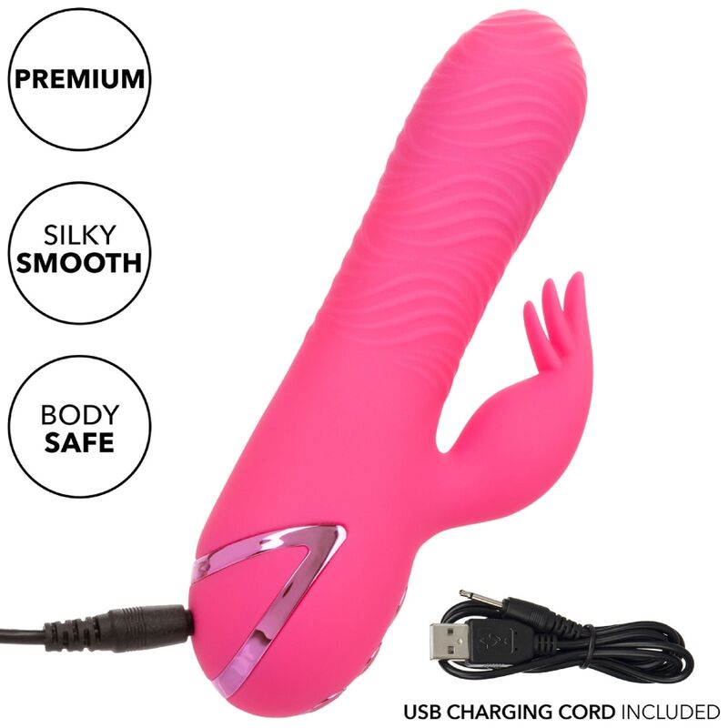 Vibratore rabbit Sacramento Sweetie pink by california dreaming di Calexotics, immagine 8