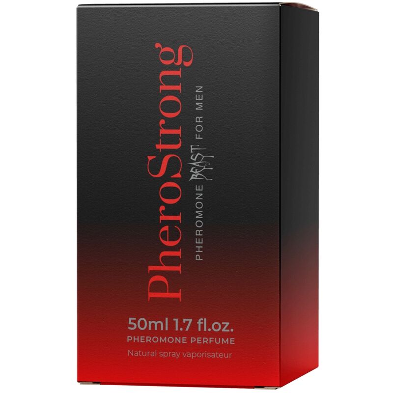 Profumo Preromone Beast per uomo 50 ml di Pherostrong, immagine 3