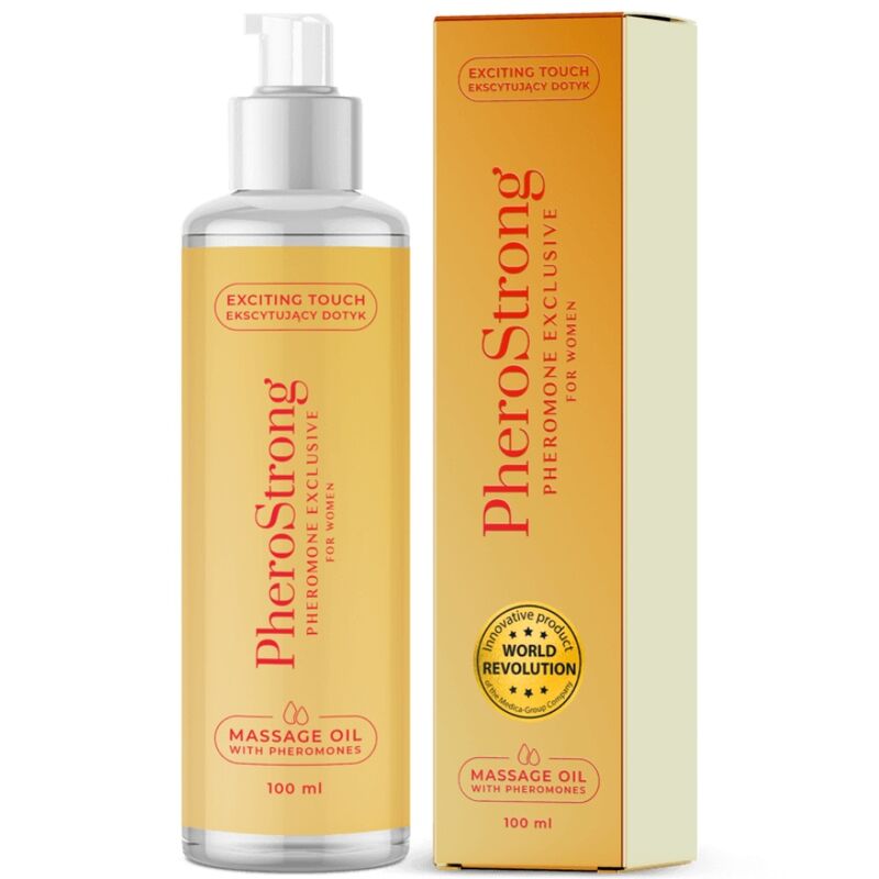 Olio da massaggio esclusivo per donne 100 ml di Pherostrong