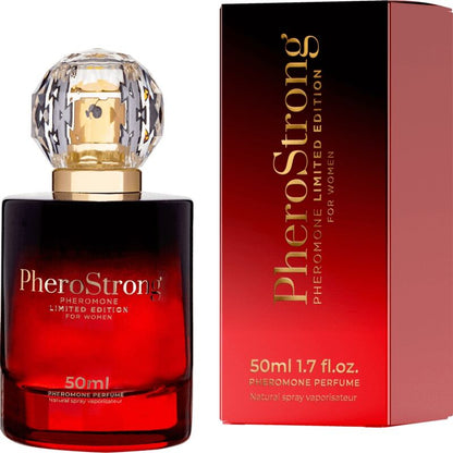 Profumo ai feromoni edizione limitata per donna 50 ml di Pherostrong