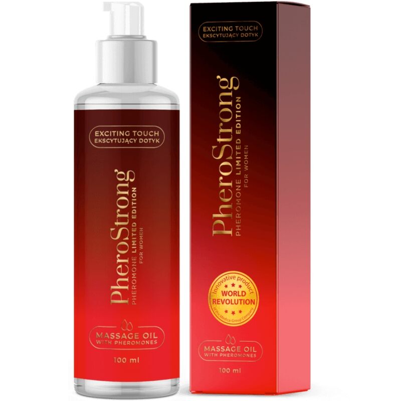 Olio da massaggio edizione limitata per donne 100 ml di Pherostrong
