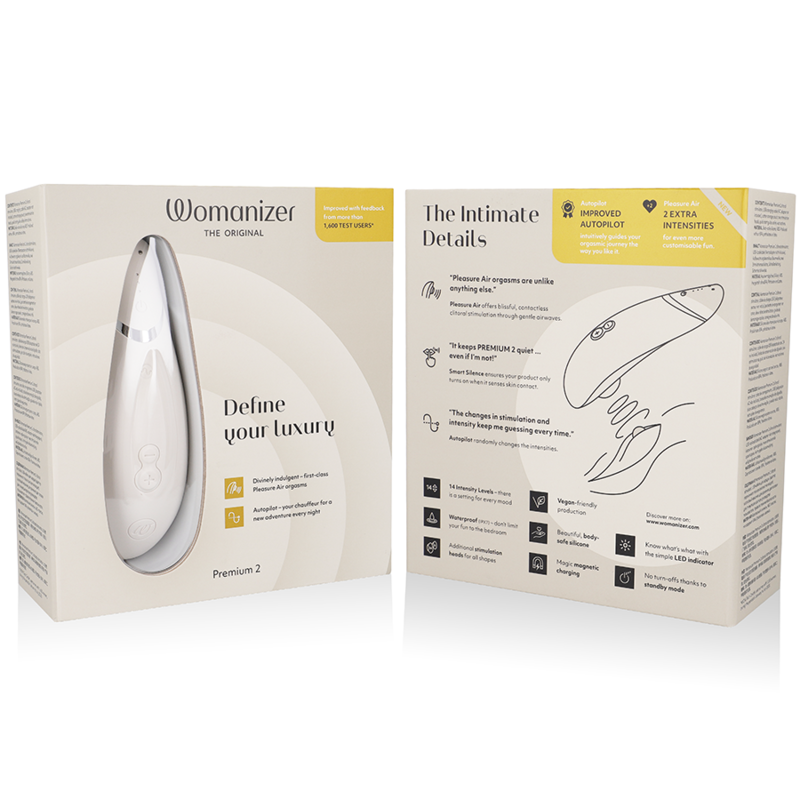 Stimolatore Premium 2 Clitorale grigio caldo di Womanizer, immagine 7