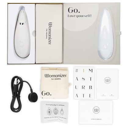 Stimolatore Premium 2 Clitorale grigio caldo di Womanizer, immagine 6