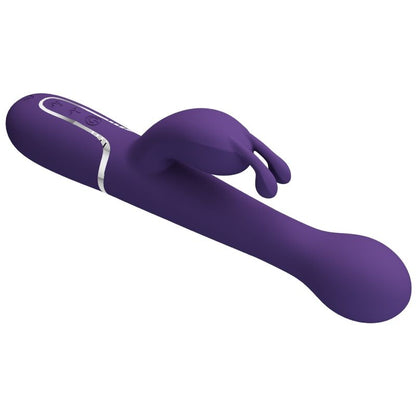 Vibratore rabbit Dejon 3 in 1 multifunzione viola di Pretty Love, immagine 7