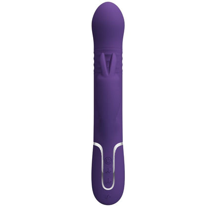 Vibratore Coale coniglio Carbone 4 en 1 viola di Pretty Love, immagine 3