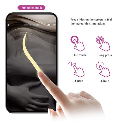 Vibratore Hector Elettroshock APP gratuita viola di Pretty Love, immagine 17
