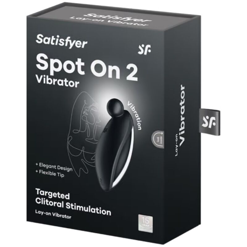 Vibratore Spot on 2 Lay-on nero di Satisfyer, immagine 5