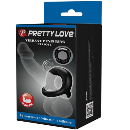 Anello vibrante Elliott nero di Pretty Love, immagine 9