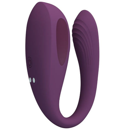Massaggiatore clitorideo Aari viola APP gratuita di Pretty Love, immagine 2