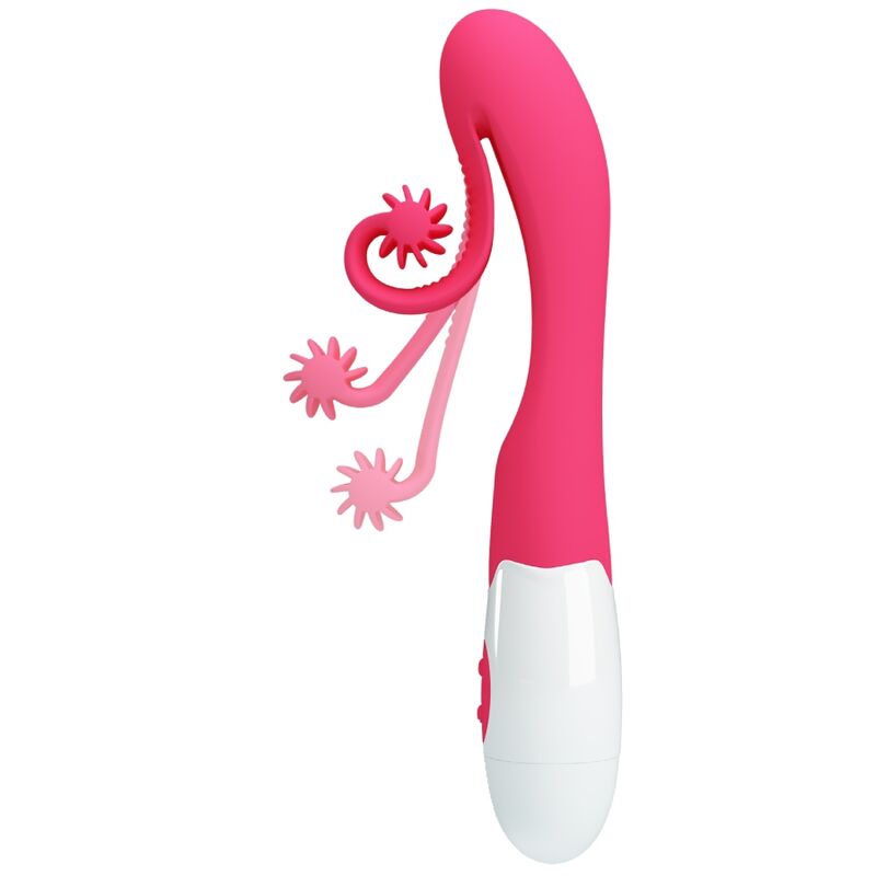 Vibratore e stimolatore 30 velocità rosa di Romance