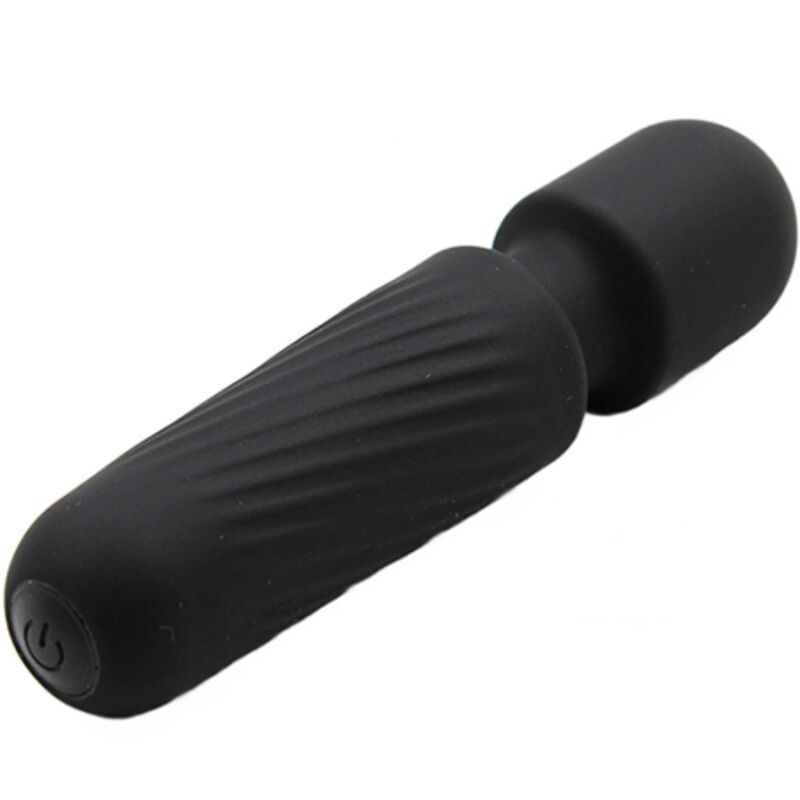 Massaggiatore Your magic e vibratore ricaricabile 10 vibrazioni nero di Armony