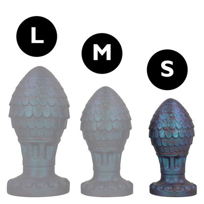 Plug anale Vrakos dragon egg taglia S di Epic, immagine 4